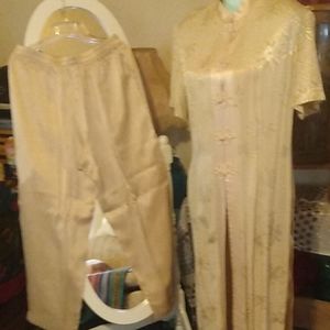 R&M Richards lounge pants and robe